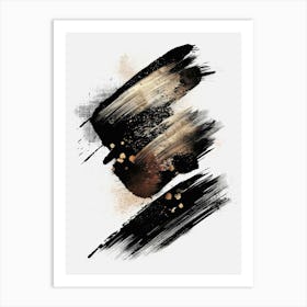 Abstract Brush Strokes 37 Art Print