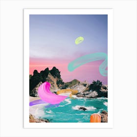 Island Waves Art Print