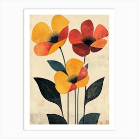 Poppies Canvas Print 56 Art Print