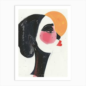 Portrait Of A Woman 346 Art Print