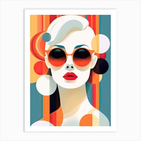 Retro Pop Art Art Print