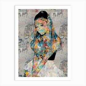 Ariana Grande Painting Art Print