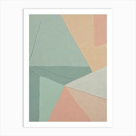 Abstract Pastel Pattern Art Print