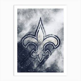 New Orleans Saints Football Art Print