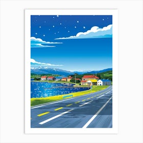 Road To Norway Art Print