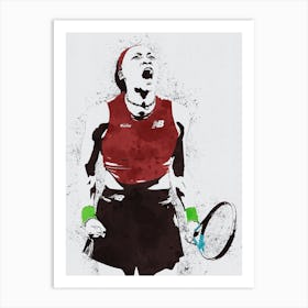 Coco Gauff Art Print