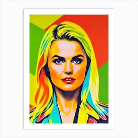 Keri Russell Colourful Pop Movies Art Movies Art Print