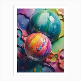 Easter Eggs 1 Art Print