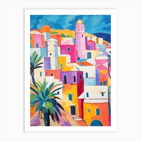 Agadir Morocco 2 Fauvist Painting Art Print