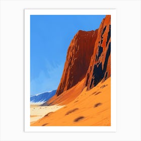 Desert Landscape 1 Art Print