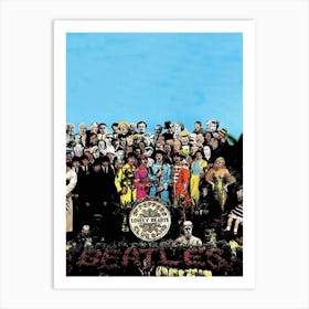 Beatles Sgt Pepper'S Lonely Hearts Club Band Art Print