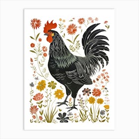 Rooster 2 Art Print