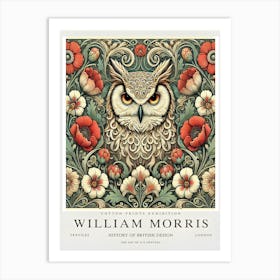 William Morris Owl 5 Art Print