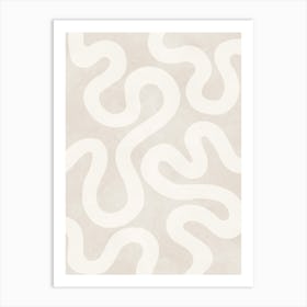 Contemporary modern art 58 Art Print