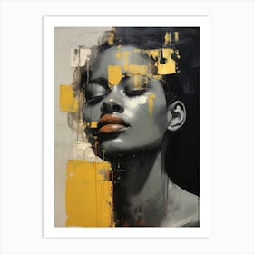 'Black Woman' Art Print