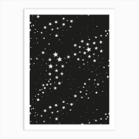Stars And Square Art Print