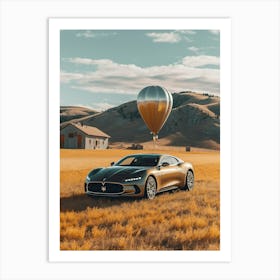 Maserati Granturismo 6 Art Print