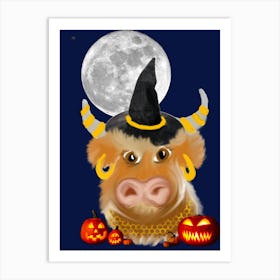 Halloween Delores Art Print