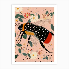 Floral Buzz Art Print