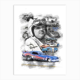 Mickey Thompson Art Print