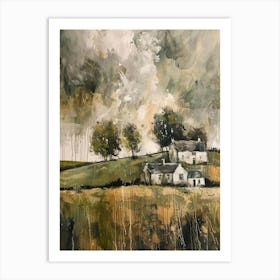 House On The Hill 20 Art Print