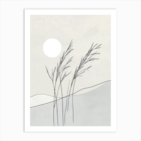 Twigs In The Wind 1 Art Print