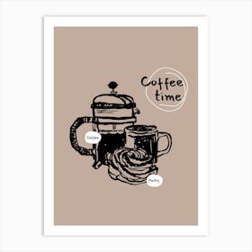 Coffee Time Art Print