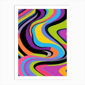 Abstract Background - Abstract Stock Videos & Royalty-Free Footage Art Print