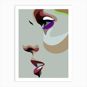 Portrait Of A Woman 1 Art Print