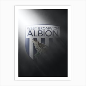 West Bromwich Albion Football Poster Art Print