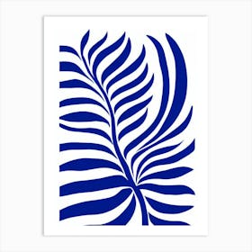Baby Rubber Plant Stencil Style Art Print