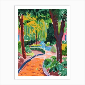 Southwark Park London Parks Garden 7 Painting Art Print