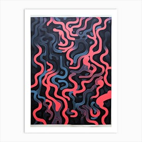 Minimalism Abstract Lines Print Art Print