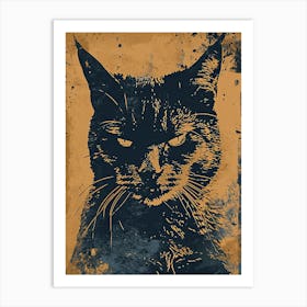 Cat Portrait 1 Art Print