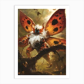 Volcarona Pokemon Anime Manga Japan Poster Art Print