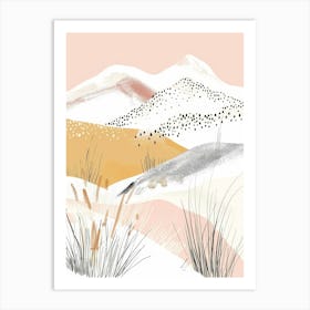 Snowy Landscape 2 Art Print