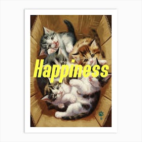 Happiness Art Print