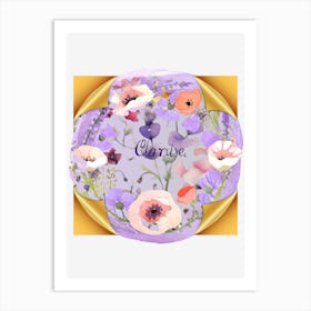 Floral Arrangement Art Print