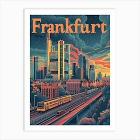 Frankfurt 1 Art Print