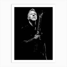 James Hetfield Metallichead band music 14 Art Print