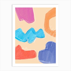 Playful Ground No1 Art Print