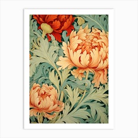 Carnation Wallpaper Art Print