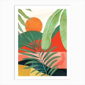 A Tropical Summer Day 1 Art Print