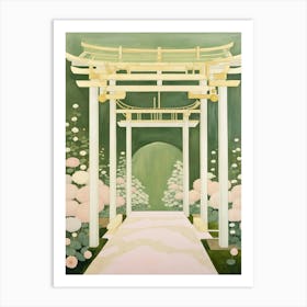 Japanese Garden Art Print