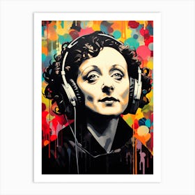 Edith Piaf (2) Art Print