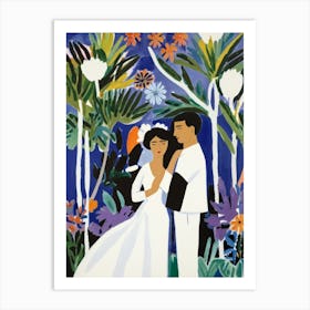 Hawaiian Wedding Art Print