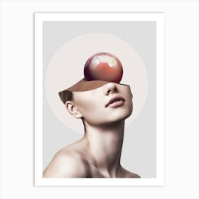 Beauty And The Sphere Art Print