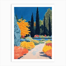 Kensington Gardens London Parks Garden 1 Painting Art Print