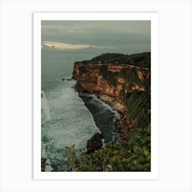 Sunset On The Cliffs Art Print