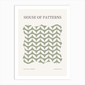 Geometric Pattern Poster 12 Art Print